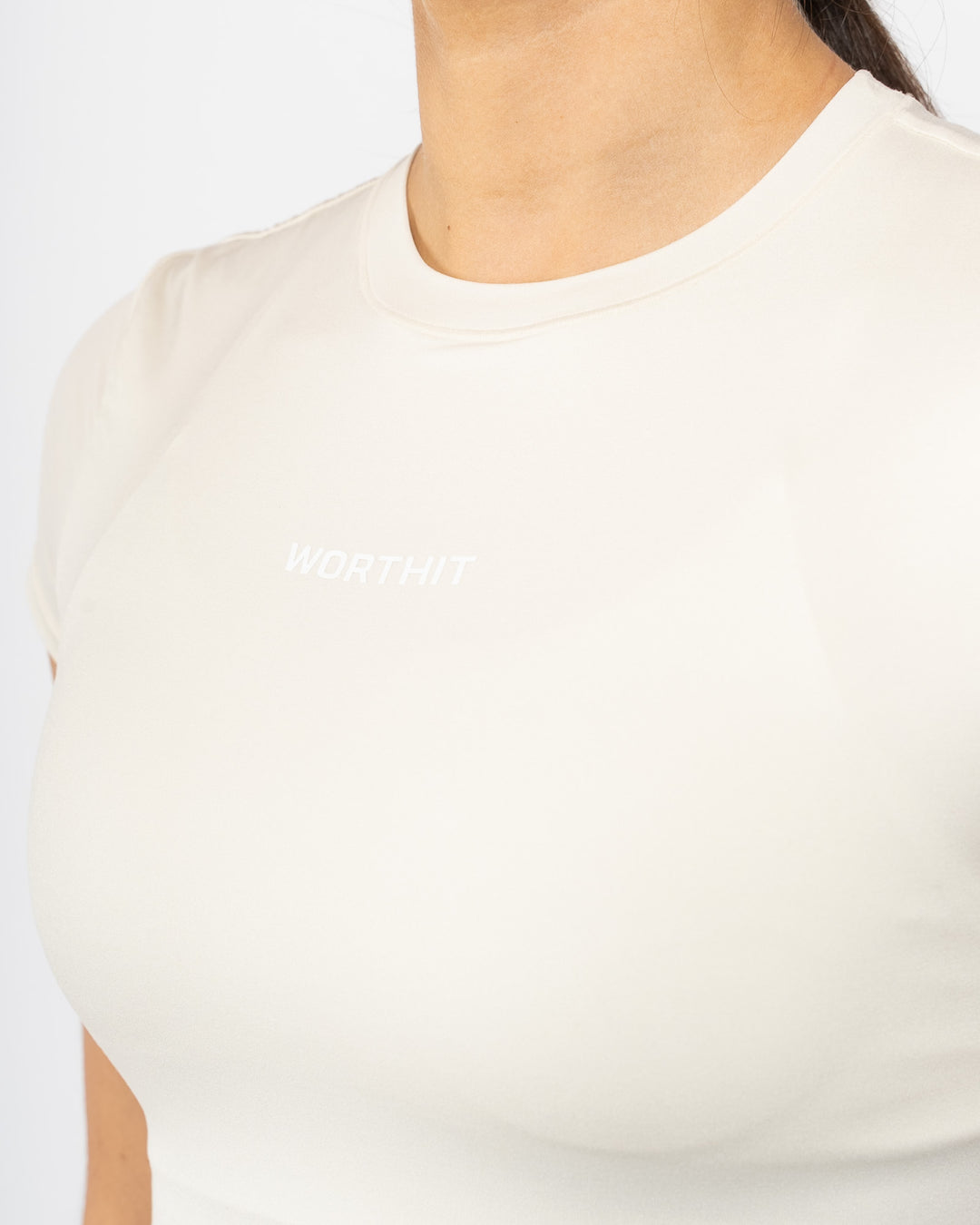 Origin Flow Crop Tee - Beige
