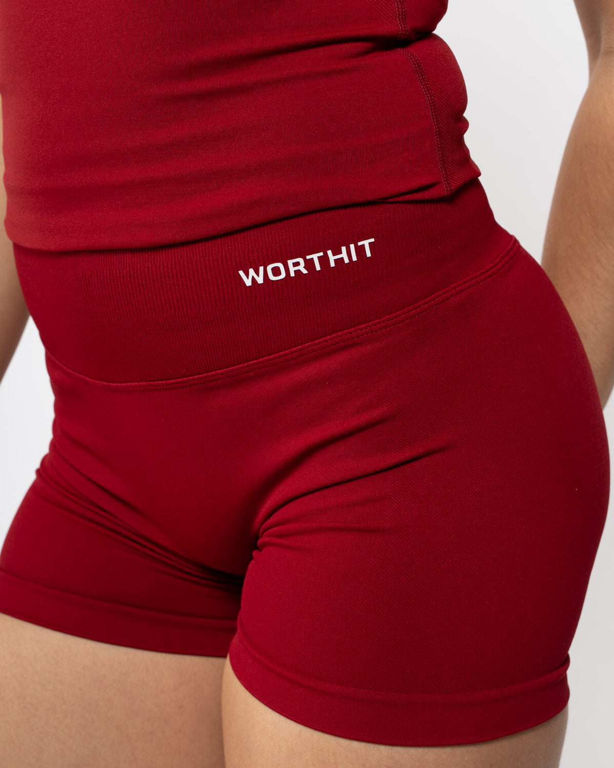 Origin Short - Robijnrood