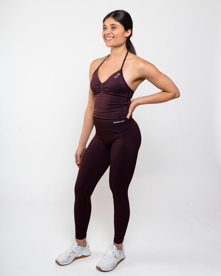 Origin Legging - Ruby Plum