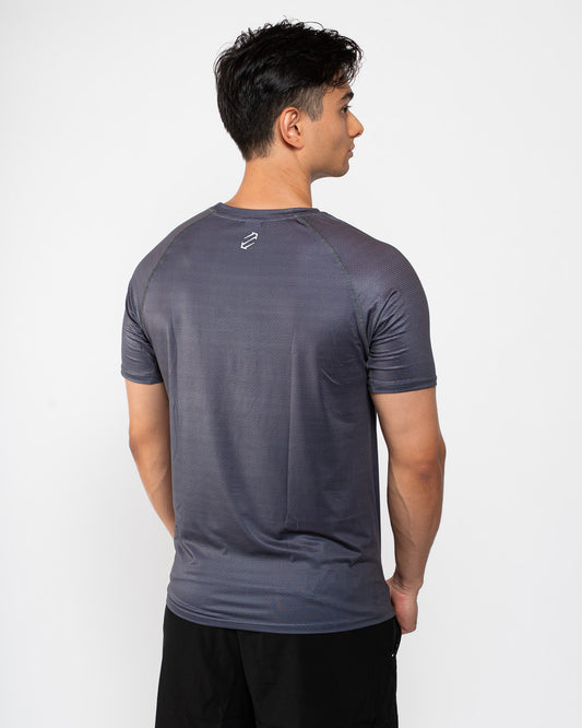HYBRID - T-SHIRT WORTHIT (GRIJS)