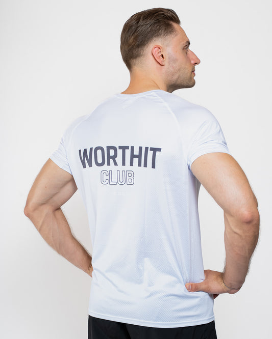 HYBRID - T-SHIRT WORTHIT CLUB (WIT)