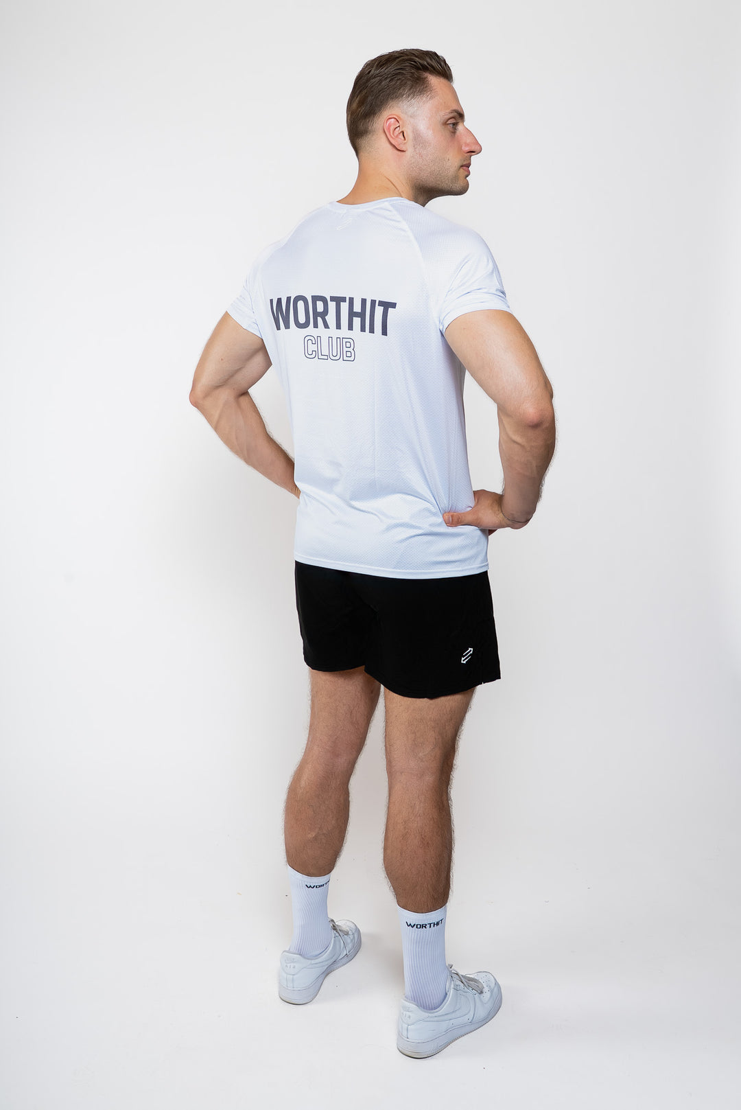T-SHIRT - PUSHING LIMITS (ZWART/ZWART)