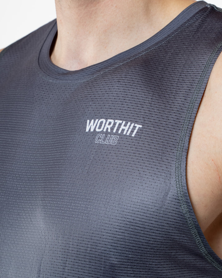 T-SHIRT - PUSHING LIMITS (ZWART/ZWART)