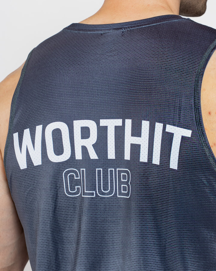 T-SHIRT - PUSHING LIMITS (ZWART/ZWART)