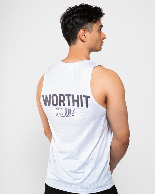 HYBRID - TANKTOP WORTHIT CLUB (WIT)