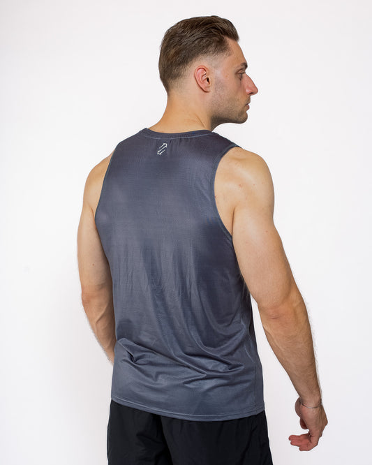 HYBRID - TANKTOP WORTHIT (GRIJS)