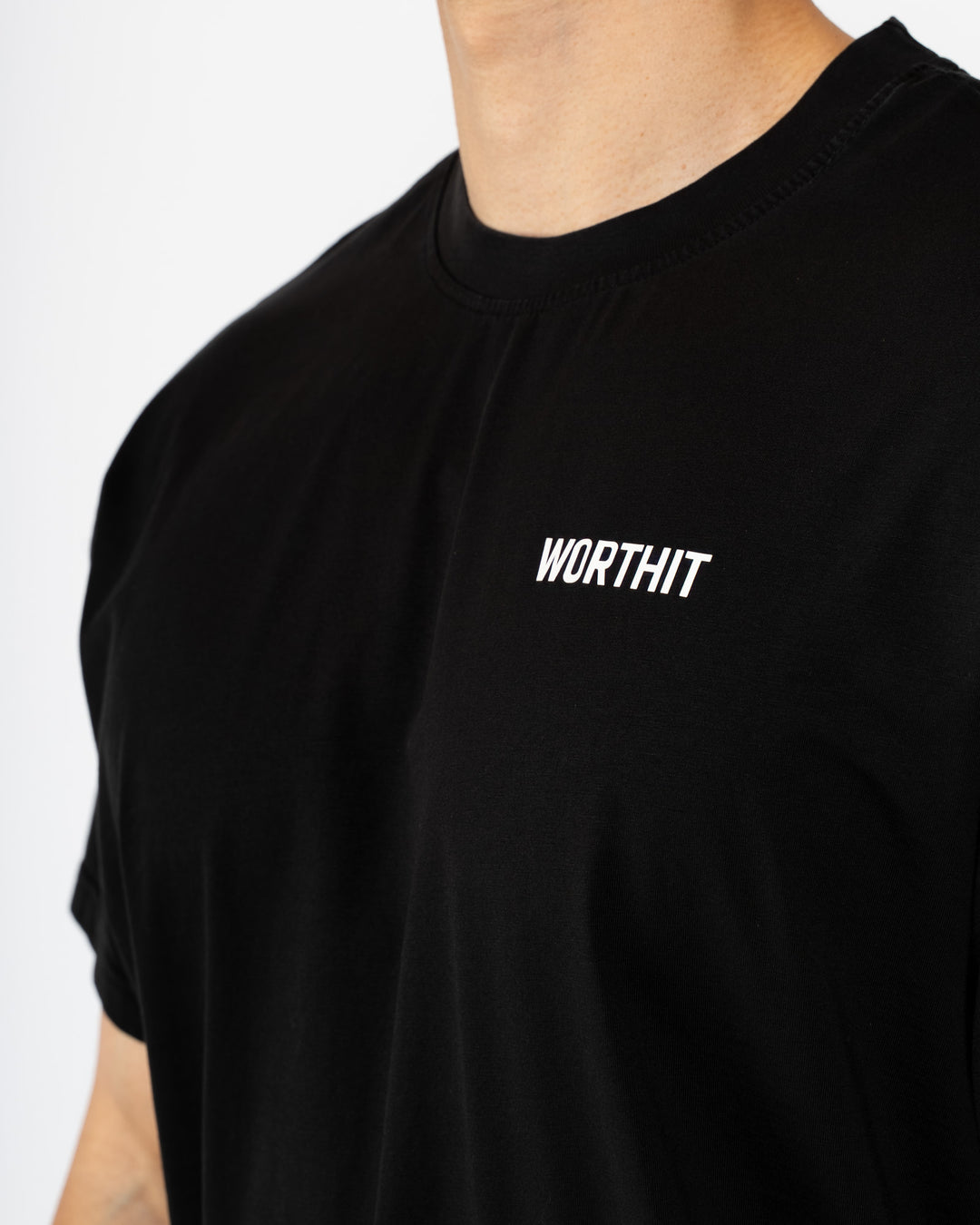 T-SHIRT - PUSHING LIMITS (BLACK/WHITE)