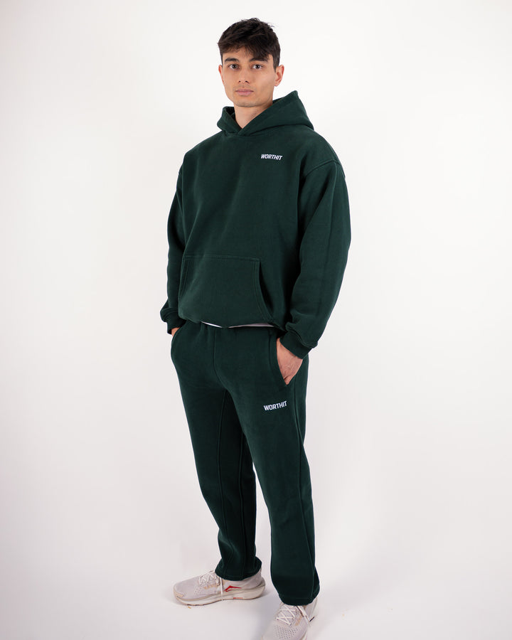 HOODIE - PUSHING LIMITS (GREEN)