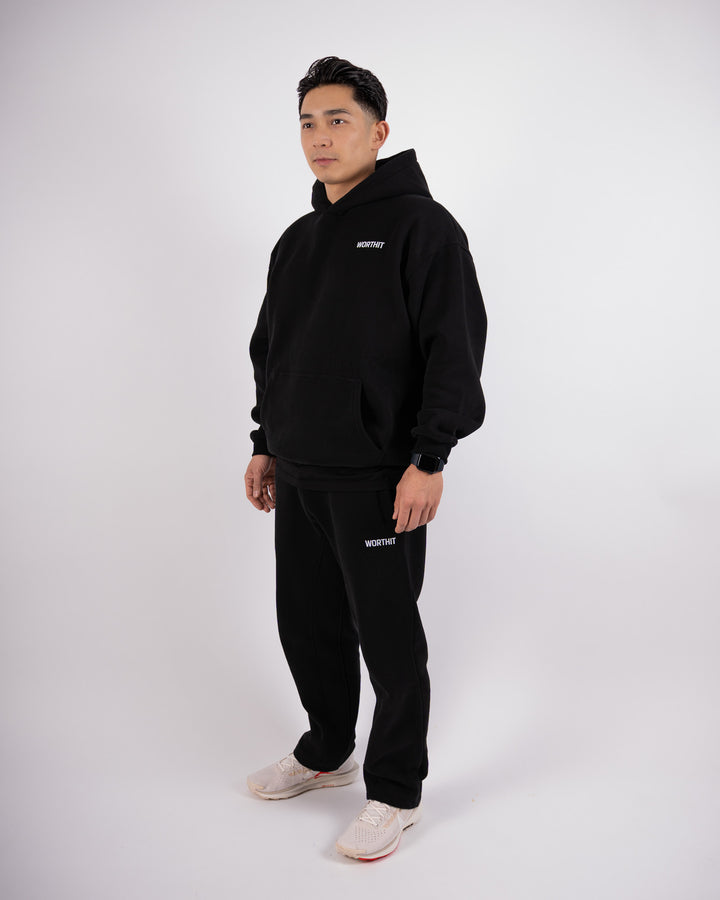 HOODIE - PUSHING LIMITS (BLACK)