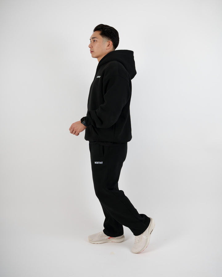 SWEATPANTS - PUSHING LIMITS (BLACK)