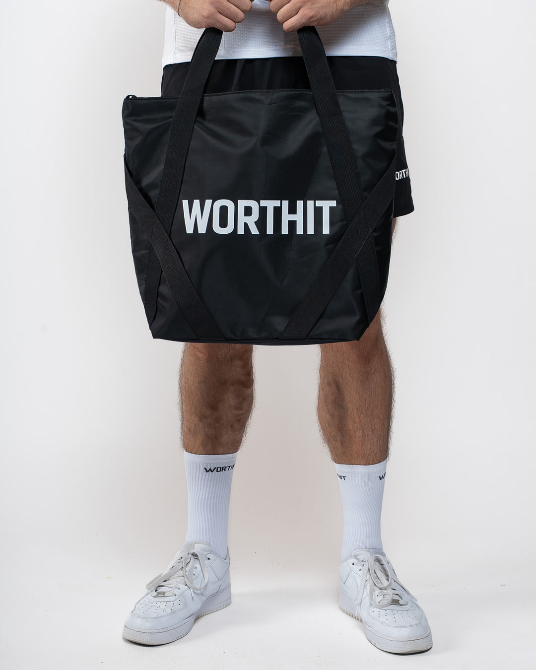 NYLON TOTE BAG - WORTHIT
