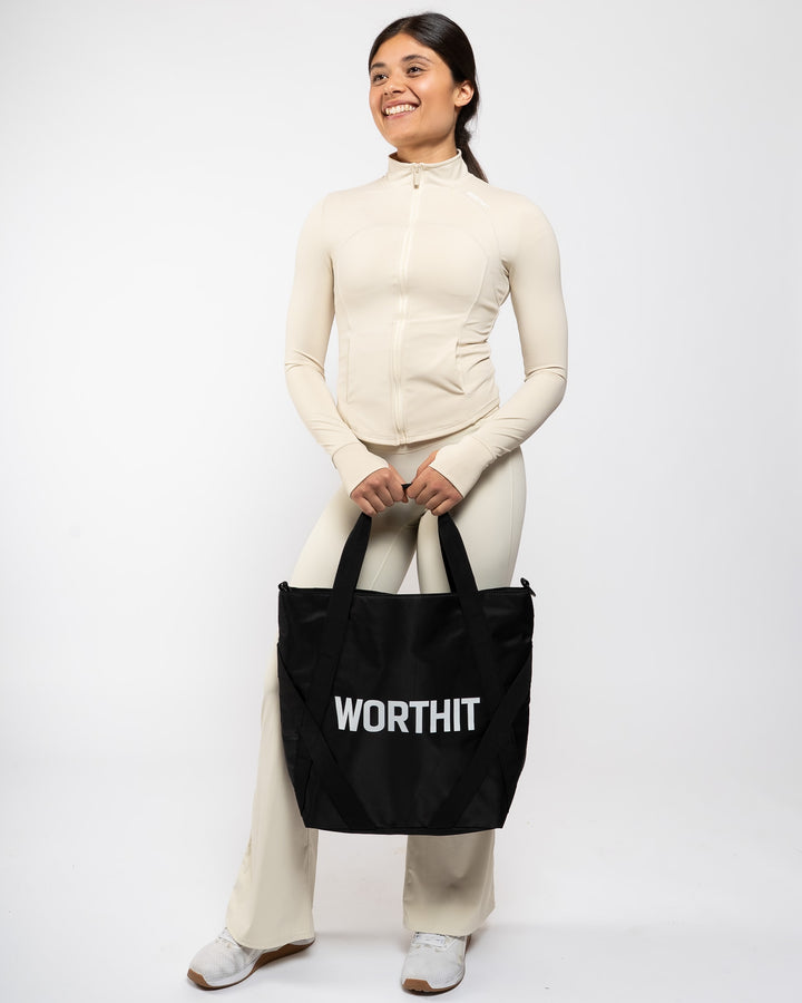 NYLON TOTE BAG - WORTHIT