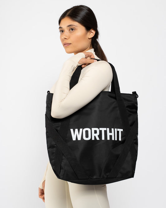 NYLON TOTE BAG - WORTHIT