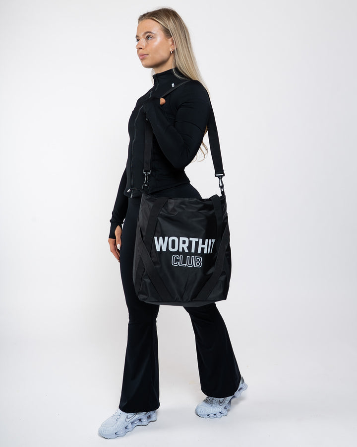 NYLON TOTE BAG - WORTHIT CLUB
