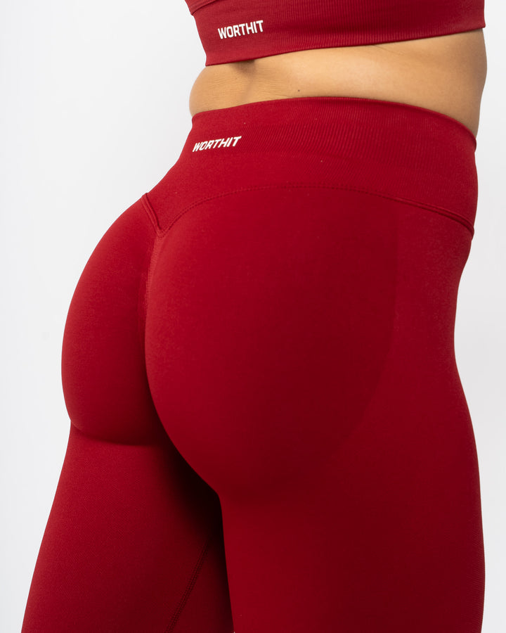 Origin Legging - Ruby Red
