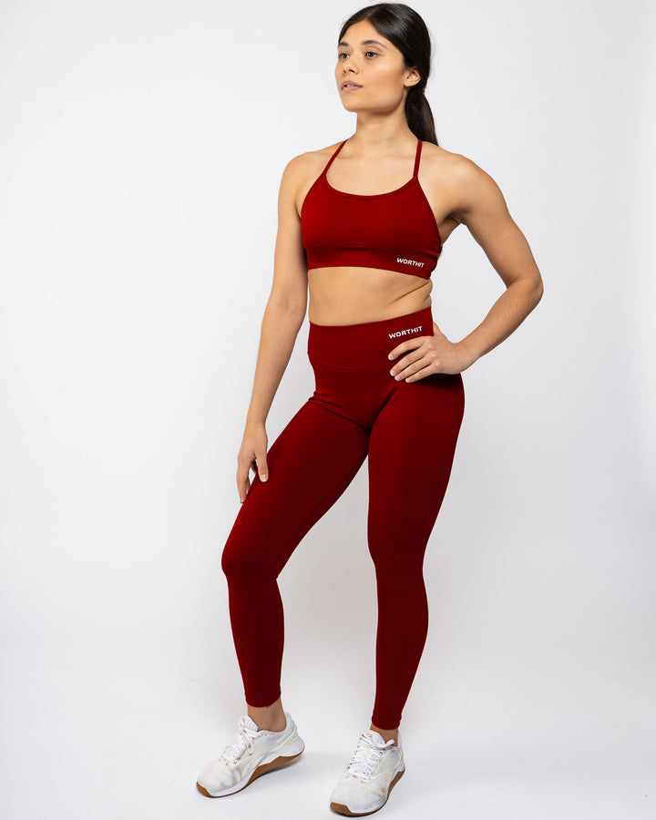 Origin Sport Bra - Ruby Red