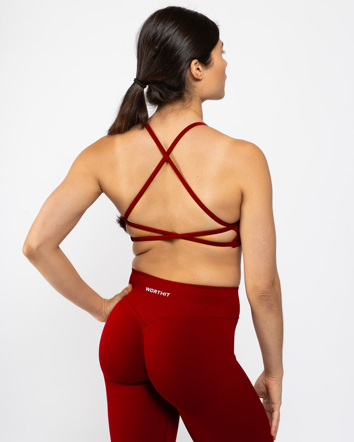 Origin Sport Bra - Ruby Red