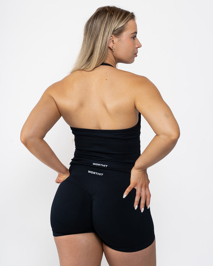 Origin Halter Top - Core Black