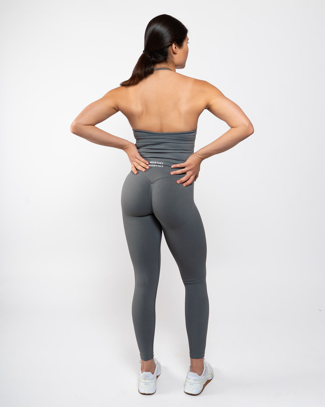 Origin Halter Top - Steel Grey