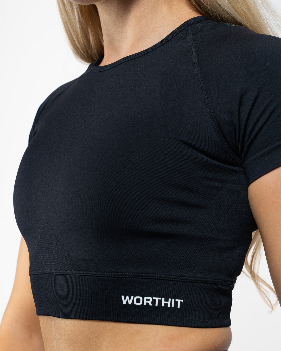 Origin Crop Tee - Core Black