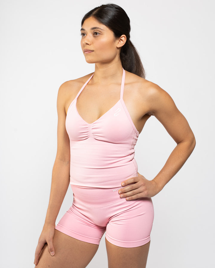 Origin Halter Top - Blush Rose