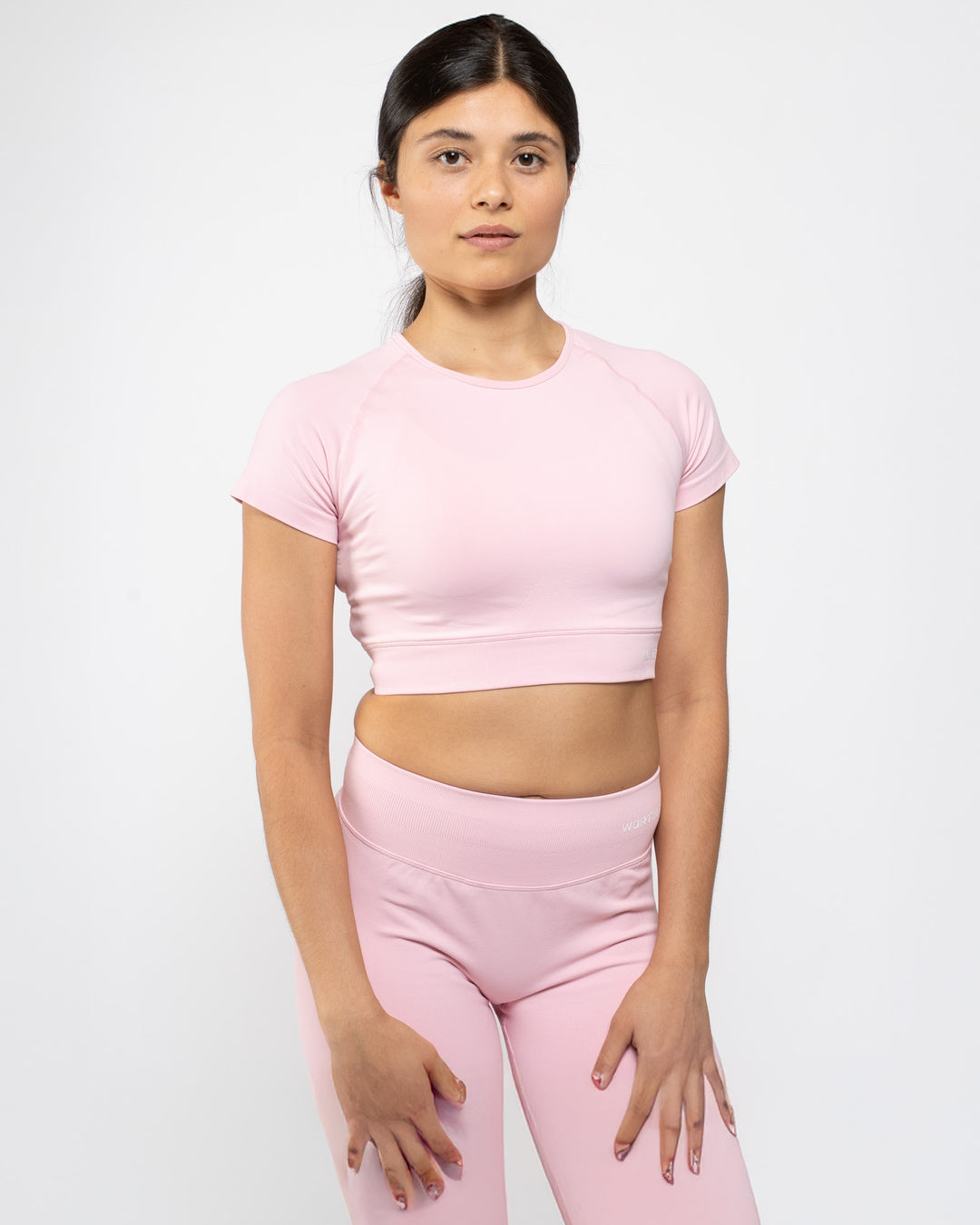 Origin Crop Tee - Blush Rose