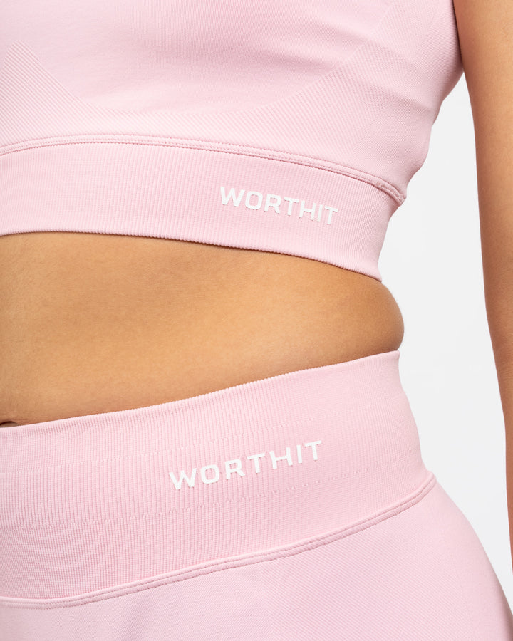 Origin Crop Tee - Blush Rose