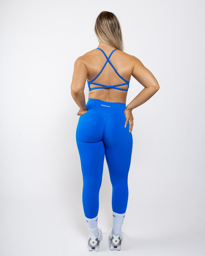 Origin Sport Bra - Cobalt Energy